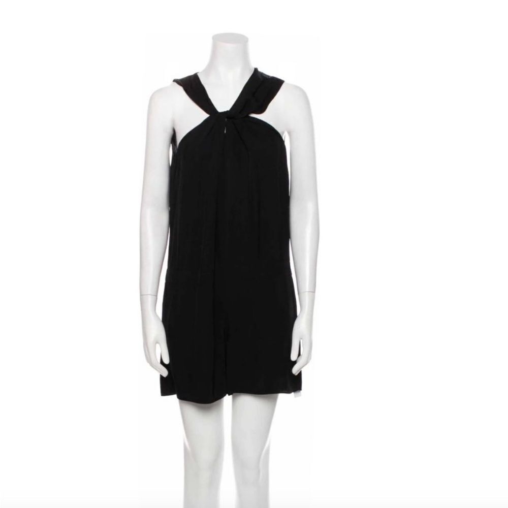 Rag & Bone Black Romper Cross Cross Size Small Li… - image 2